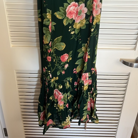 NWT Reformation Felda Dress Belvedere Green Floral sz4 - Picture 8 of 13